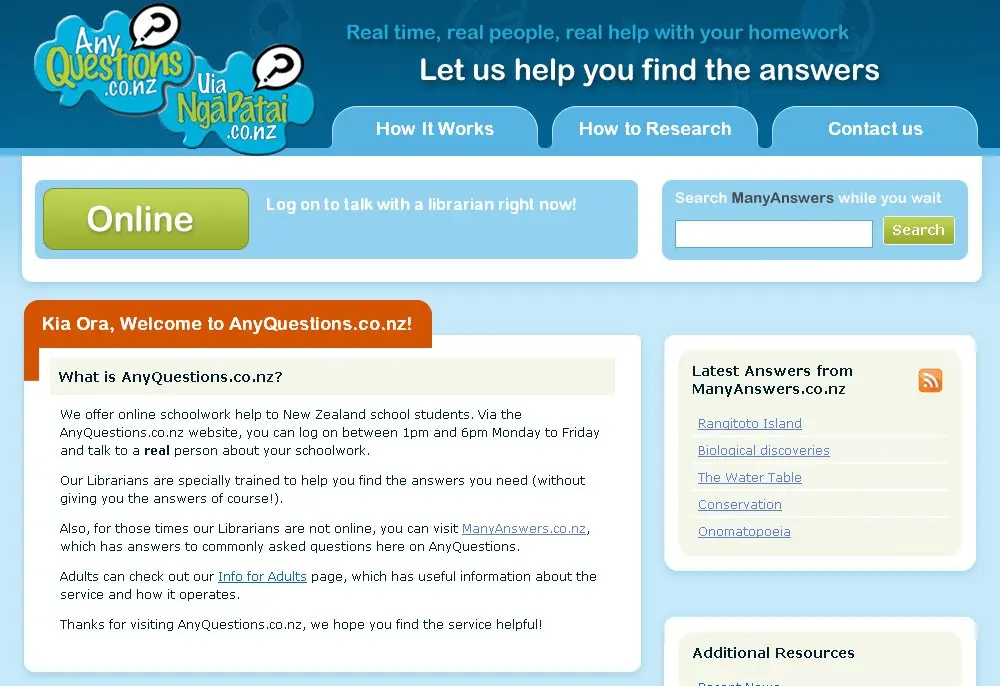 Question time! How AnyQuestions works with New Zealand school students ...