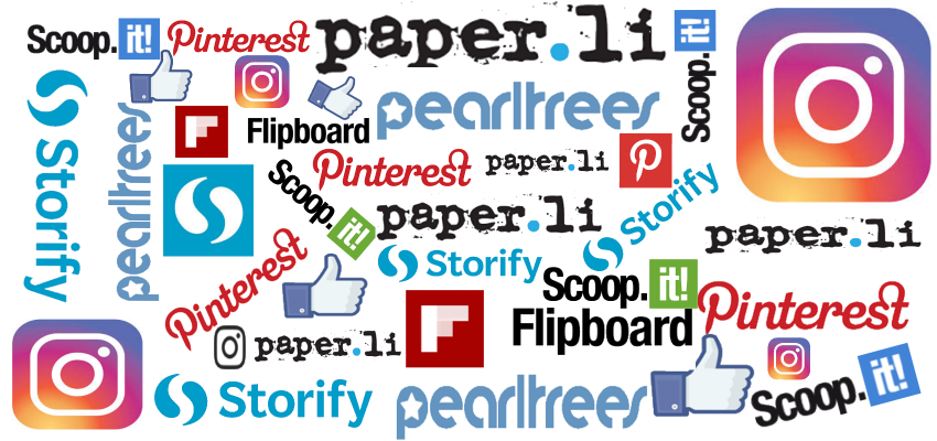 Names of tools used for content curation