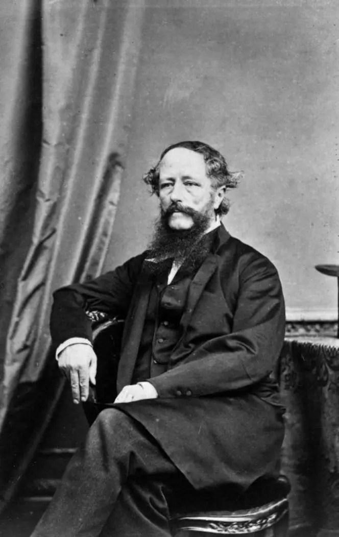 William Colenso taken in 1868.