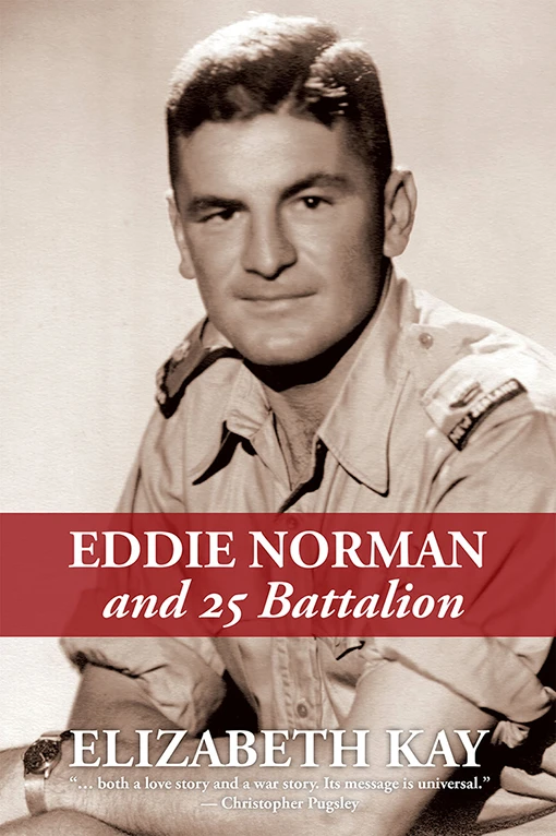 Man on book cover in soldiers uniform.