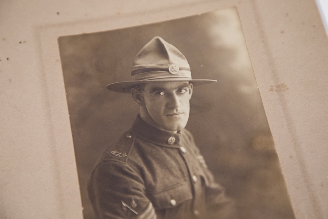 Portrait of Clifford James Walsh.