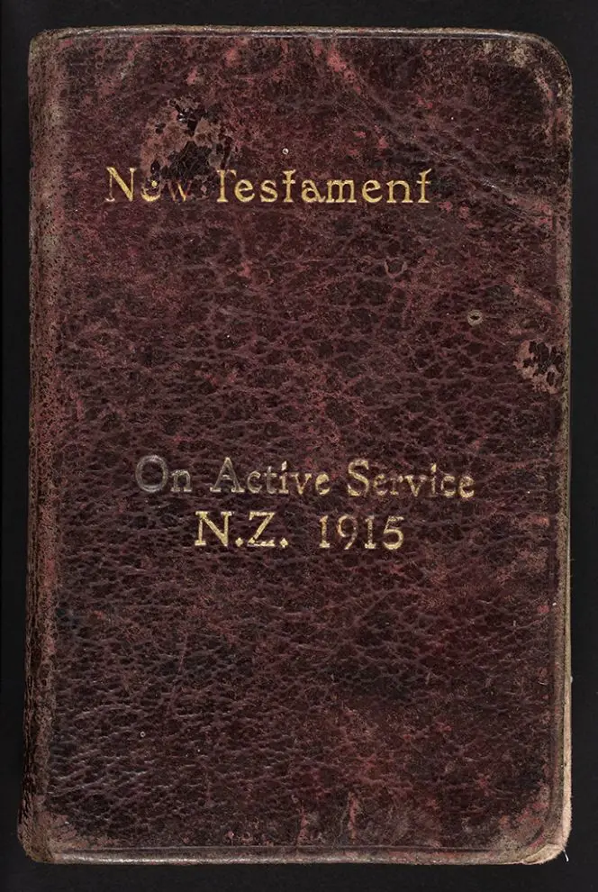 A New Testament bible.