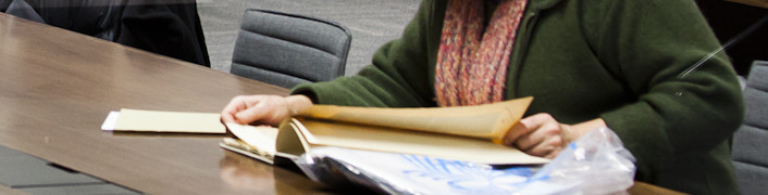 Using collection items in the Katherine Mansfield Reading Room