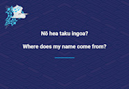 Where Does My Name Come From National Library Of New Zealand