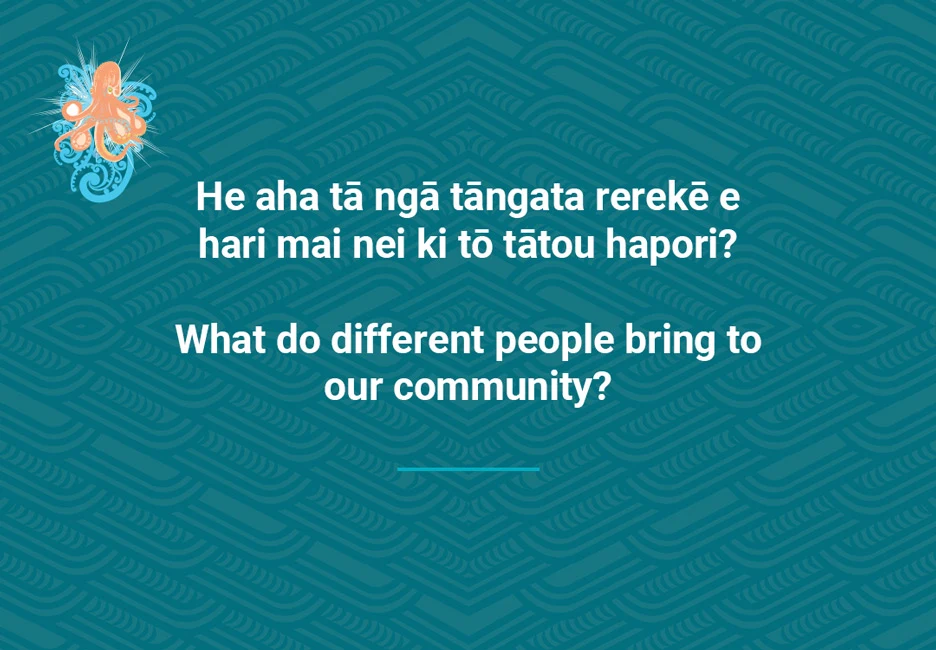 What do different people bring to our community?