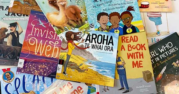 A selection of picture books on disability and inclusion available for schools to borrow from National Library's school lending service.