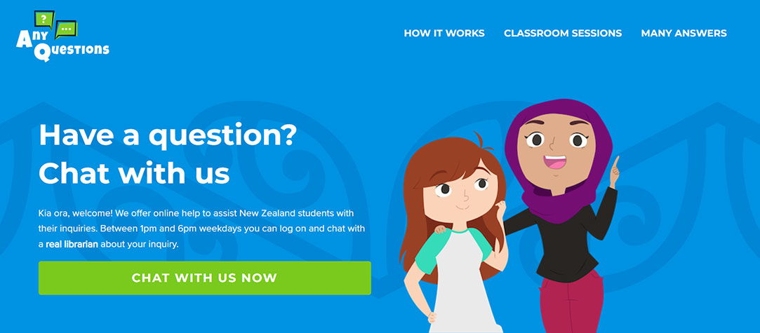 Including AnyQuestions in your classroom National Library of New