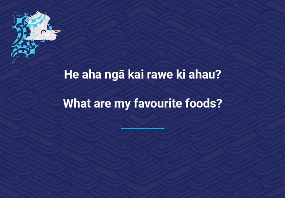 What are my favourite foods?