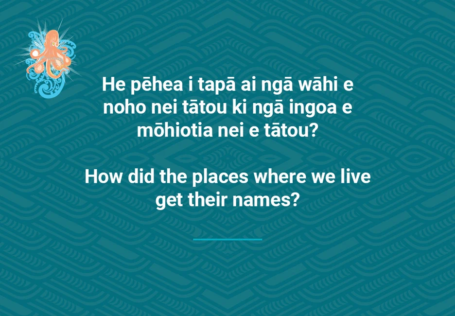 How did the places where we live get their names?