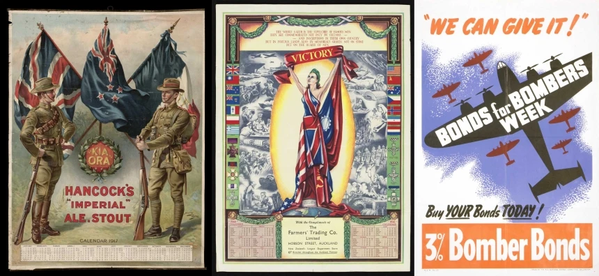 Three war posters