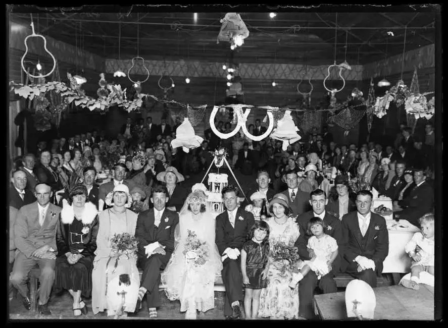 A grand Waiuta wedding, 1931