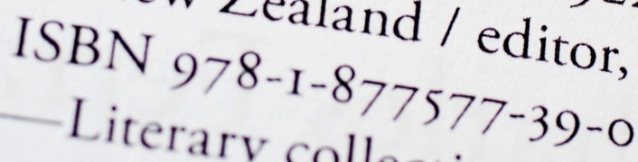 An ISBN in a publication record