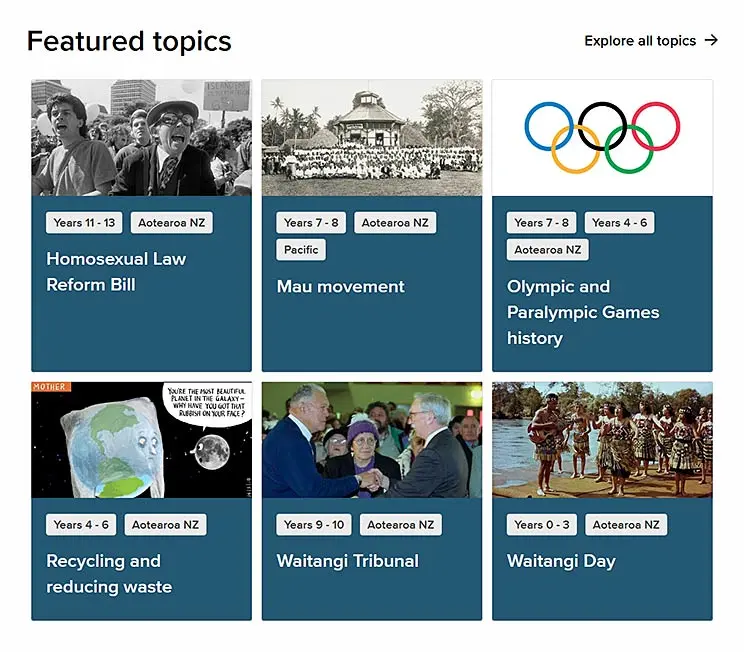 Discover, plan and teach with the new Hōpara Kaupapa | Topic Explorer ...