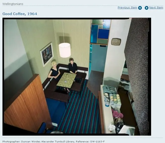 Screenshot of an online exhibition.