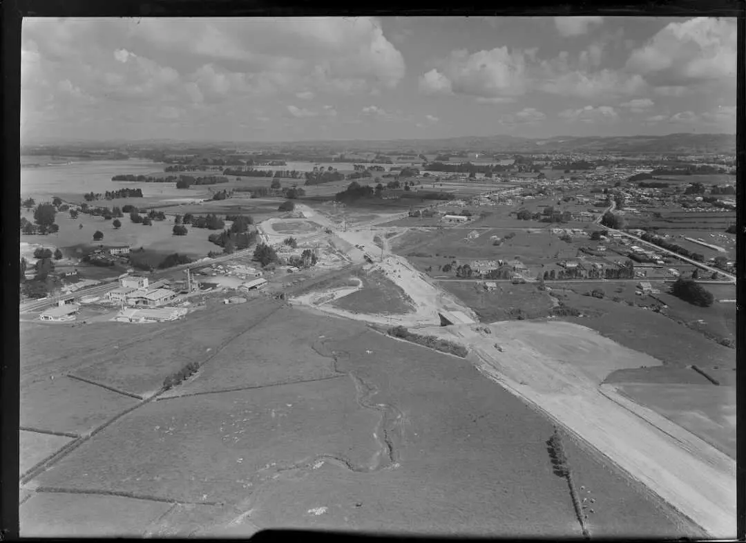 Southern motorway, Manurewa, Auckland. Ref: WA-56035-G