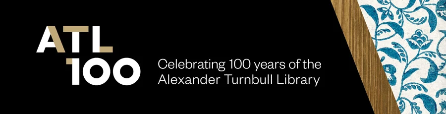 ATL 100 Celebrating 100 years of the Alexander Turnbull Library.