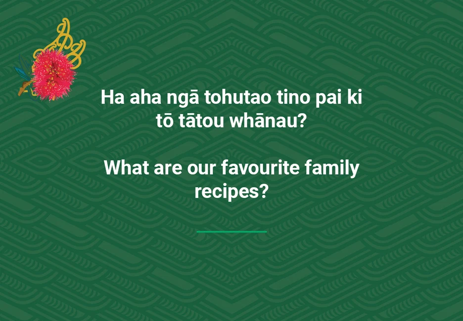 What are our favourite family recipes?
