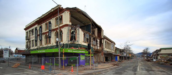 Intersection of Tuam & Colombo Streets, 27 May 2011.
