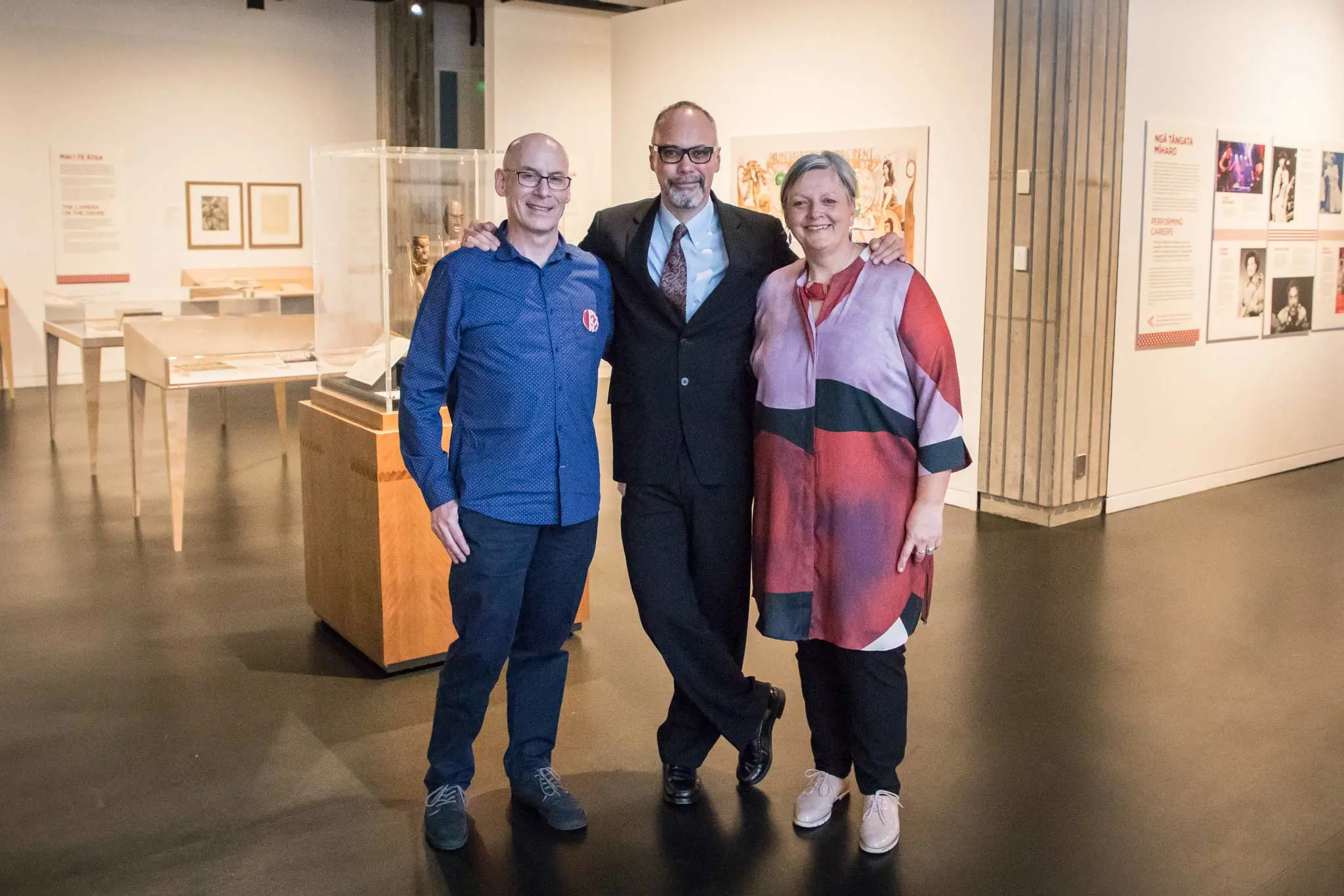 Neil Pardington, Paul Diamond,Vicki-Anne Heikell.