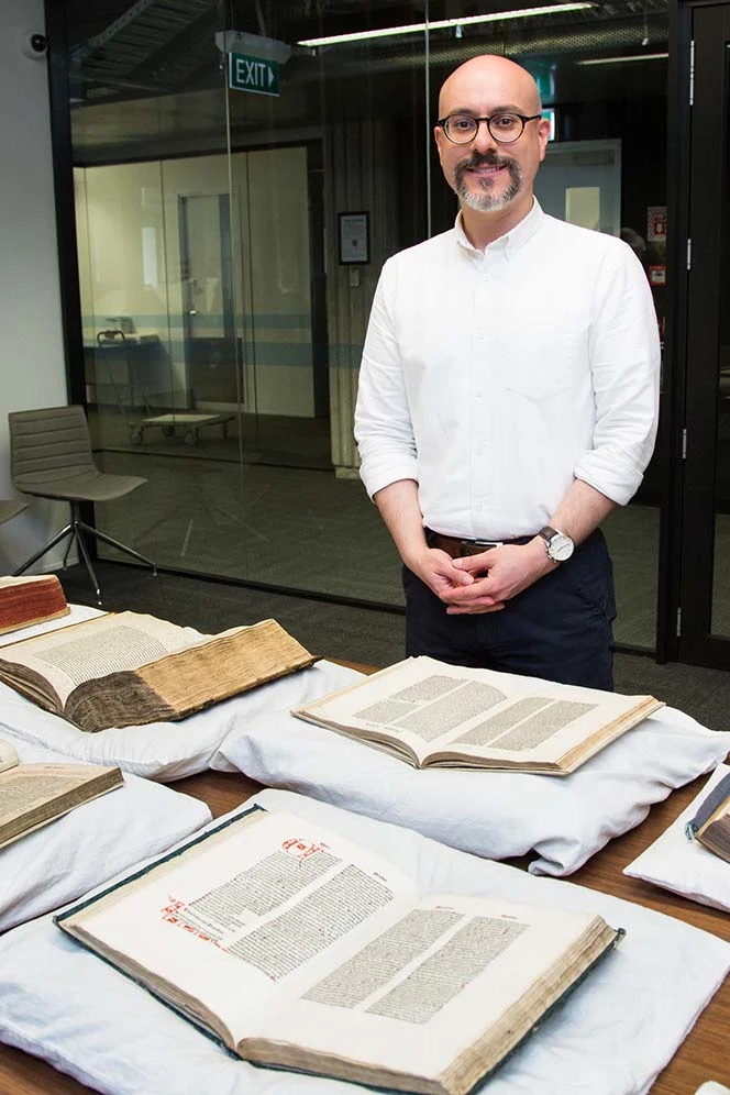 Anthony Tedeschi, Alexander Turnbull Library Curator, Rare Books and Fine Printing