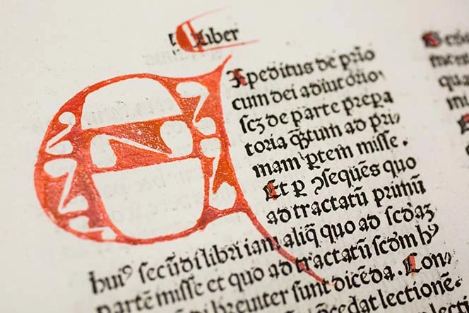 Closeup Of 1483 Book