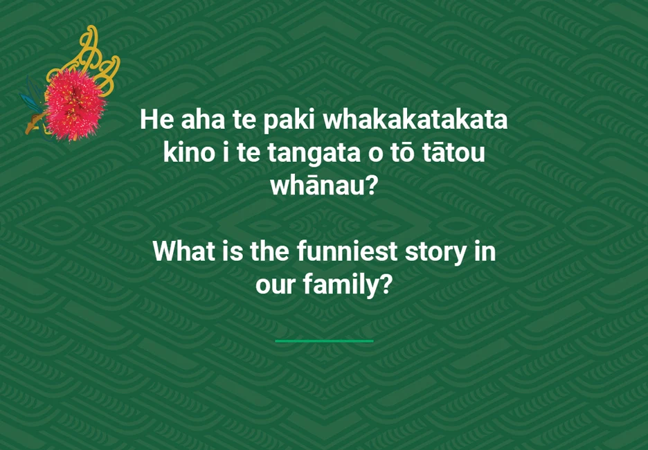 What is the funniest story in our family? | National Library of New Zealand