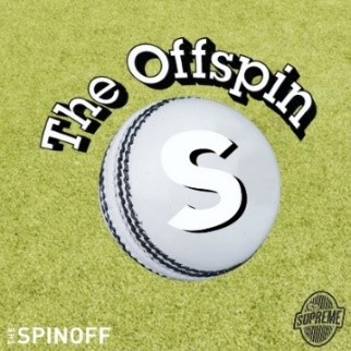 The Spinoff podcast logo.