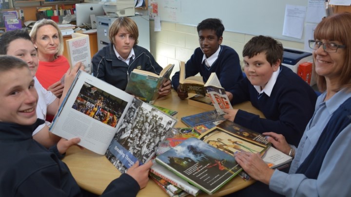 Kaiapoi High School library