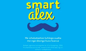 Poster for Smart Alex creative writing competition for secondary school students.