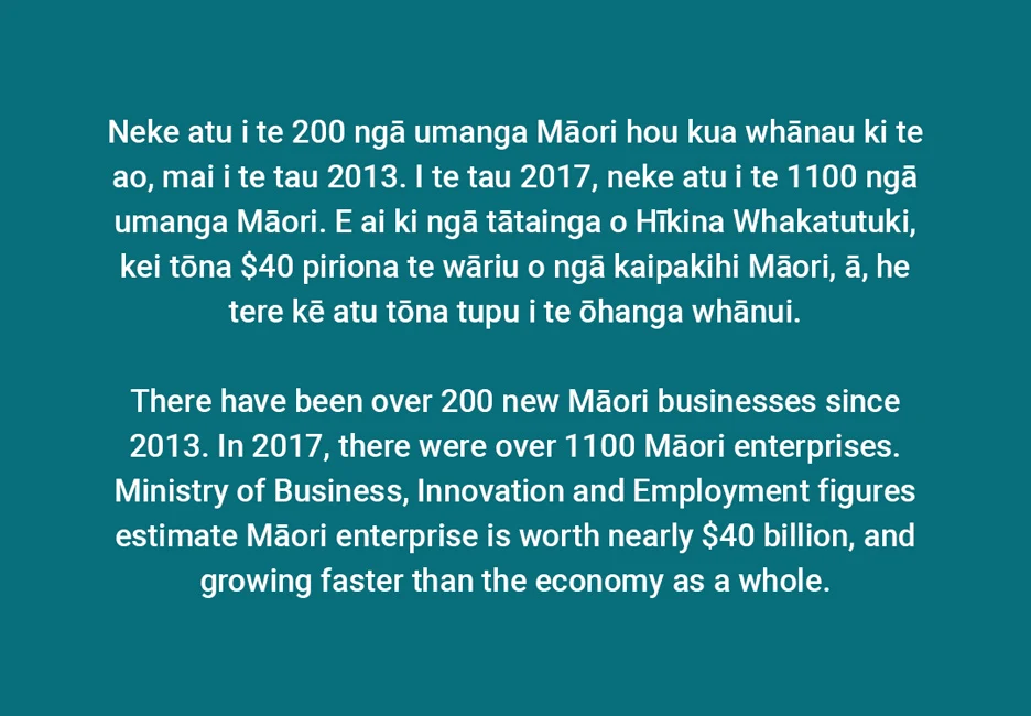 Modern Māori enterprise