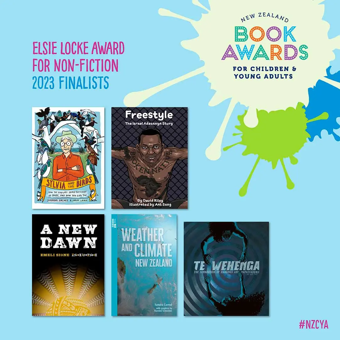 Elsie Locke Award for Non-Fiction — 2023 finalists