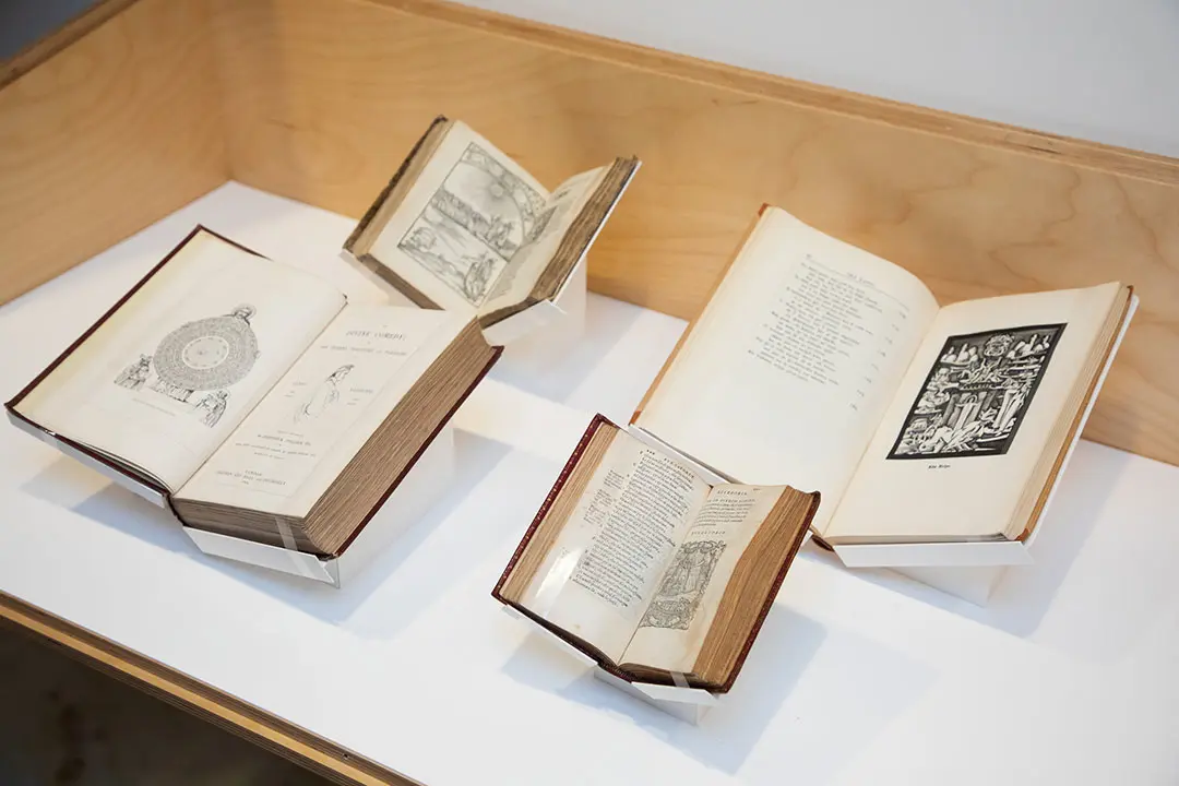 Dante books displayed in ‘Imagining Dante’ exhibition