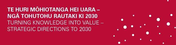 Strategic directions to 2030