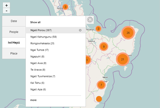 Map with popup