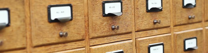 Card catalogue