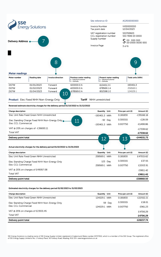 Electricity Statement