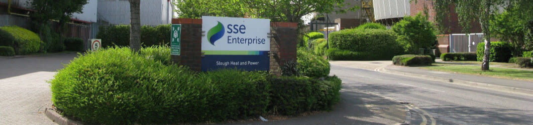 Exterior shot of SSE building in Slough