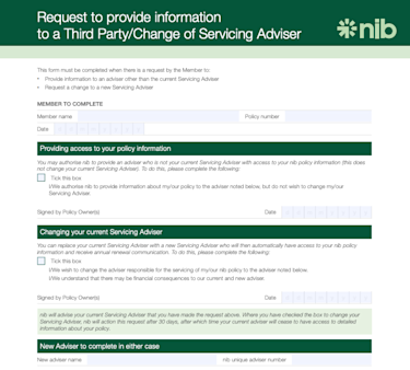 Provide Information