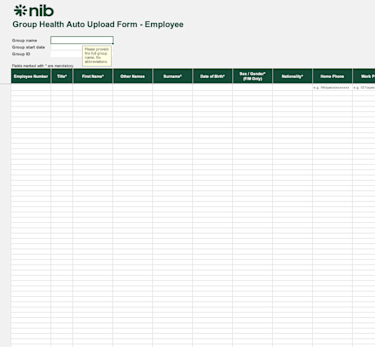 Auto Upload Form
