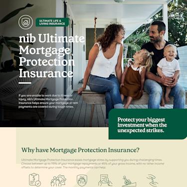 nib Ultimate Mortgage Protection Insurance BenefitSheet A4-1