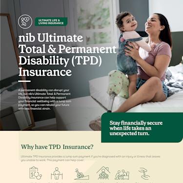 nib Ultimate TPD Insurance BenefitSheet A4-1