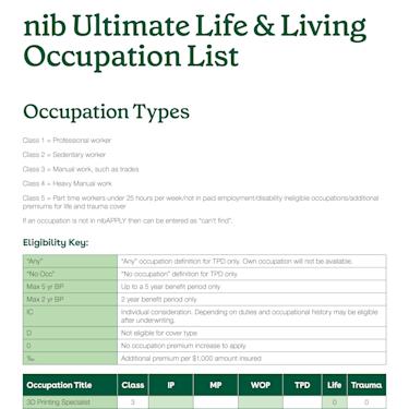 L&L Occupation