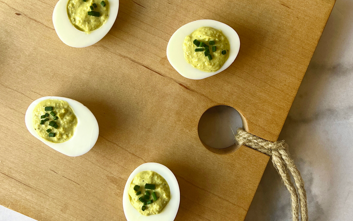 Green Goddess Deviled Eggs Haven’s Kitchen