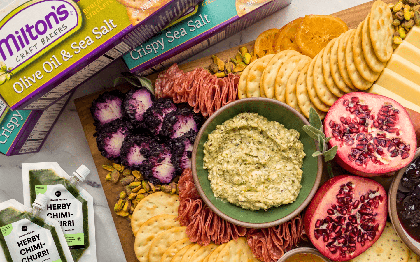 Holiday Charcuterie Board With Compound Butter Haven’s Kitchen