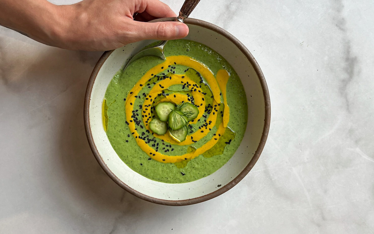 Chilled Cucumber Gazpacho | Haven’s Kitchen