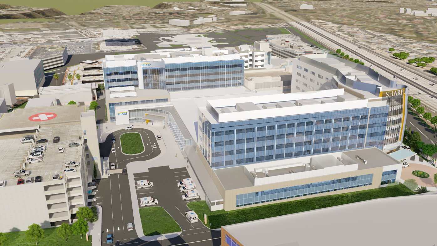 Sharp Metropolitan Medical Campus rendering