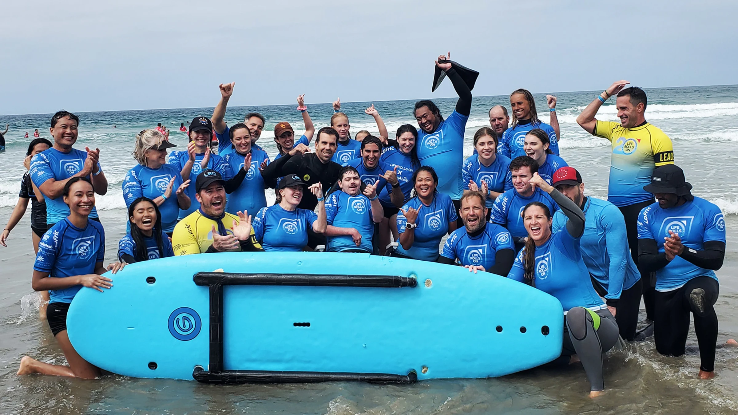 Sharp Sponsors They Will Surf Again Adaptive Surf Event | Sharp HealthCare