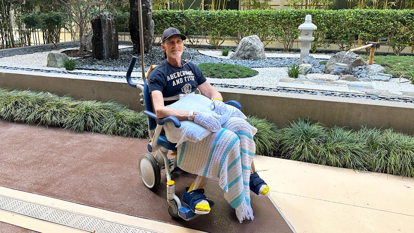 Leonard Harrington of San Diego at Sharp Memorial Hospital