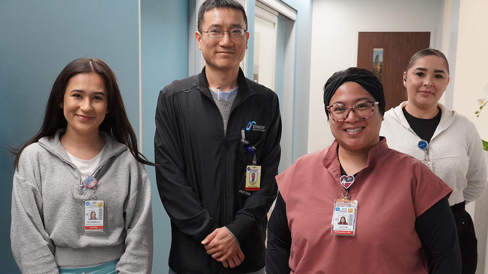 Dr Thomas Hong and His Team at Sharp