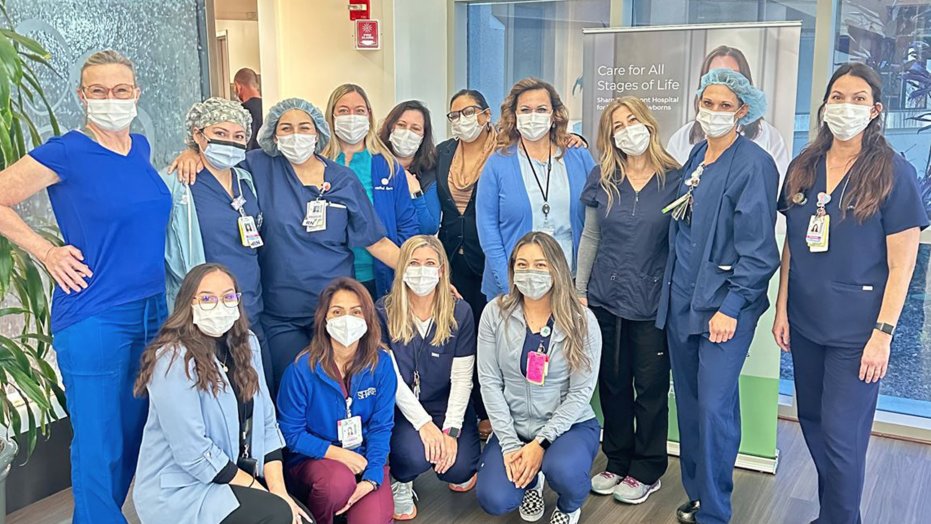 Women's health team at Sharp Grossmont Hospital